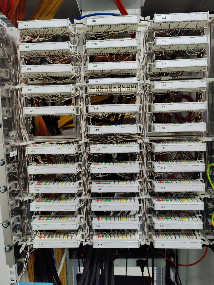 Kabelverteilung Haustechnik